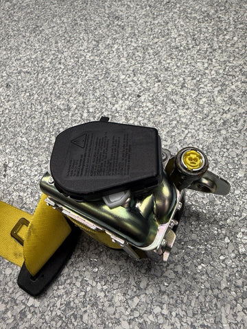 Seat Belts Retractors Yellow Seatbelts Porsche 718 Cayman GT4 RS GT4RS 17-25