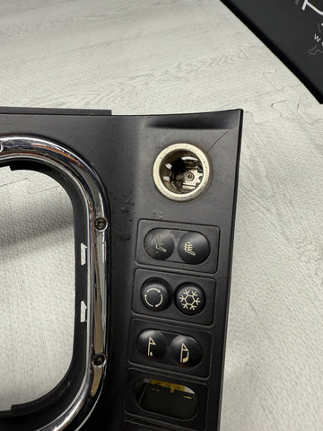 BMW OEM Z3 M Z3M Center Console Shifter Chrome Bezel Trim 51162491402