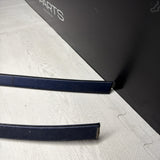 BMW E46 325 330 M3 Roof Rails Moldings Trims Pair Coupe OEM