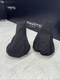 NEW 01-06 BMW E46 M3 Shift Knob Shifter & Parking Boots Suede Style Black