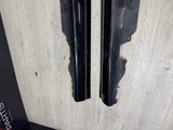 01-06 BMW E46 M3 Rocker Panel Side Skirts OEM Carbon Black *Notes*