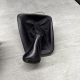 BMW 01-06 E46 M3 6 SPEED SHIFT KNOB OEM Illuminated *Worn Leather*