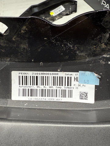 OEM 21-26 BMW G80 M3 REAR BUMPER CORNER DIFFUSER SIDE TRIMS COVERS SPLITTERS