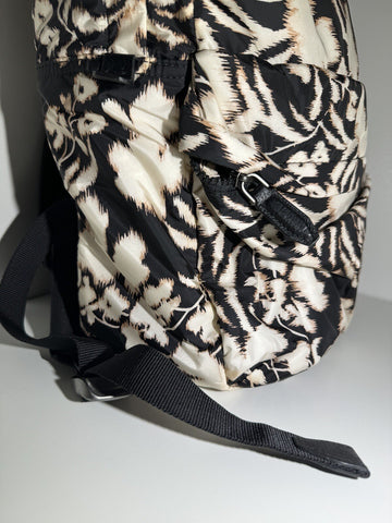 Authentic SALVATORE FERRAGAMO Floral Patterned Backpack