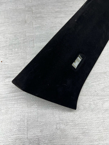 18-24 BMW F92 F93 M8 Front A Pillars Covers Trims Alcantara OEM Pair