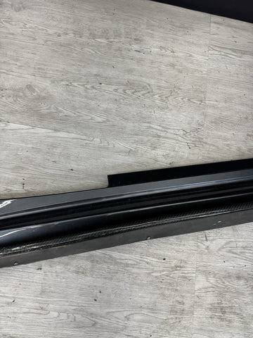 16-21 OEM BMW F87 M2 Coupe Right Passenger Side Skirt Rocker Panel Silver