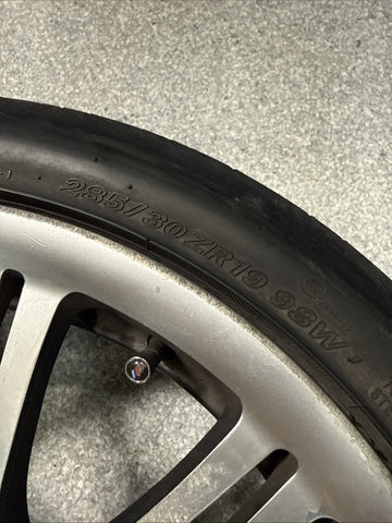 01-06 BMW E46 M3 Factory Rear 19x9.5 Double Spoke Alloy Style 67 Wheel 19” OEM