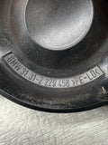 BMW E46 M3 FRONT STRUT TOWER PROTECTION CAPS COVERS PAIR 31312229458 OEM