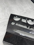 BMW Radio HVAC Climate Control Center Trim 5 Series E60 M5 OEM Carbon Fiber