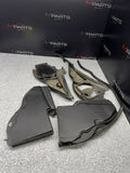 08-13 BMW E90 E92 E93 M3 Front Windshield Cowl Cabin Air Filter Covers Set OEM