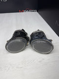 01-06 BMW E46 M3 Front Left Right Passenger Driver Bumper Fog Lights Fluted OEM