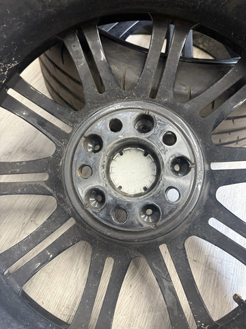 01-06 BMW E46 M3 19x9.5 19x8 Style 67 Staggered M Double Spoke Rims Wheels OEM