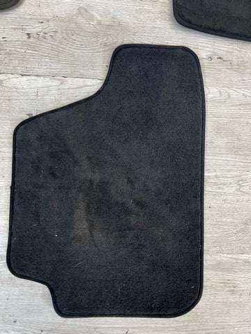 Used Genuine 2008-2013 BMW E93 M3 Carpets Floor Mats Black Front & Rear