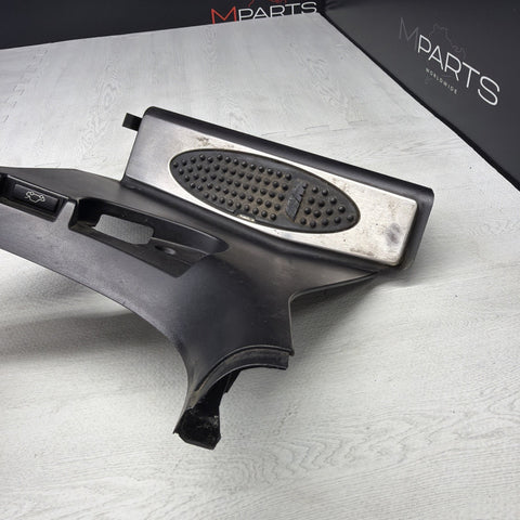 01-06 BMW E46 M3 BLACK DEAD PEDAL KICK PANEL COVER 7902400