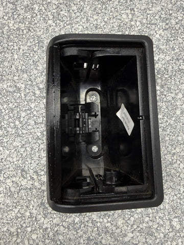 BMW 01-06 E46 325 330 M3 CENTER CONSOLE REAR STORAGE ASHTRAY ROLLUP TRAY BLACK