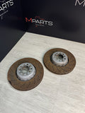 Pair Set of 2 Front Zimmermann Drilled Brake Disc Rotors 06-10 E60 M5 E63 E64 M6