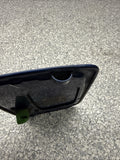 01-06 BMW E46 M3 Rear Fuel Gas Tank Flap Filler Lid Cover Cap Topaz Blue OEM
