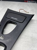09-13 BMW E93 M3 CONVERTIBLE DCT CIC LEATHER CENTER CONSOLE TRIM