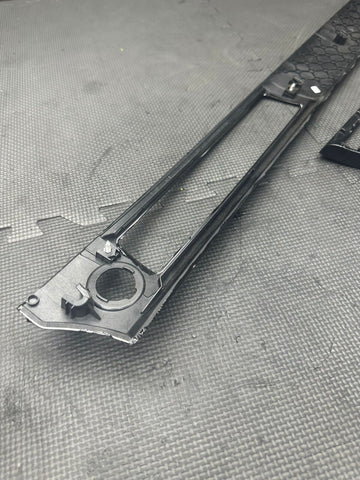 07-13 OEM BMW E92 E93 335 M3 Wrapped Black Interior Trim Dash Panels