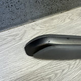 01-06 BMW OEM E46 M3 Titan Shadow Gray Vert Trim Armrest + Pad Left Driver Rear