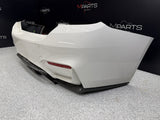 (PICKUP ONLY) 15-20 BMW F82 F83 M4 Rear Bumper Cover NON PDC Alpine White