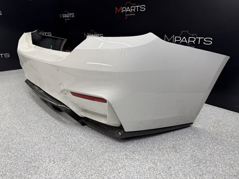 (PICKUP ONLY) 15-20 BMW F82 F83 M4 Rear Bumper Cover NON PDC Alpine White