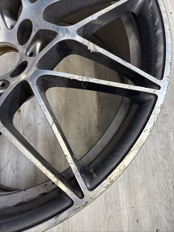 15-20 BMW F80 F82 F83 M3 M4 666M 20” Rear OEM Wheel Rim 20x10 *BENT