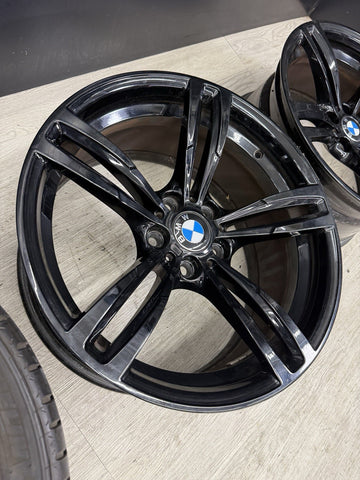 BMW 15-20 F80 F82 F83 M3 M4 Style 437M M Double Spoke Rims Wheels OEM