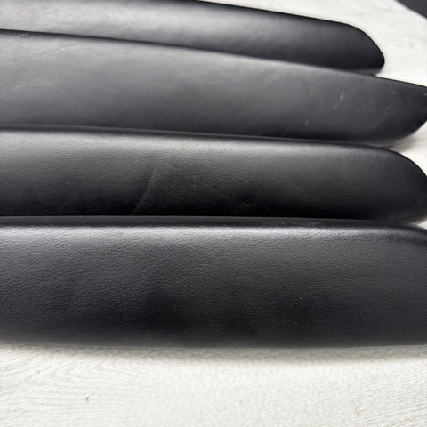 01-06 BMW OEM E46 M3 Coupe Trim Armrest Pads Set Black 8238622 *Notes*