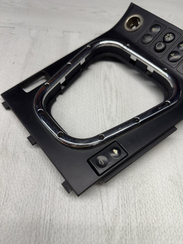 BMW OEM Z3 M Z3M Center Console Shifter Chrome Bezel Trim 51162491402