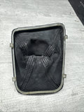 BMW E36 M3 Manual 5 Speed Gear Shift Knob OEM Boot Black Leather