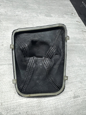 BMW E36 M3 Manual 5 Speed Gear Shift Knob OEM Boot Black Leather
