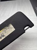 08-13 OEM BMW E92 328 335 M3 Coupe Left Driver Sun Visor Black Felt