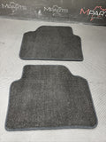 Genuine 2008-2013 BMW E92 M3 Carpets Floor Mats Black Rear