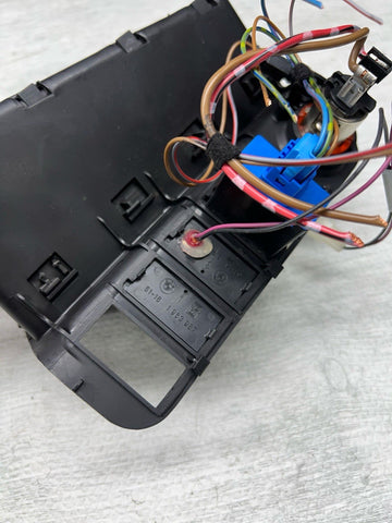 92-99 BMW E36 323 325 328 M3 Front Center Console Switch Tray Storage Black