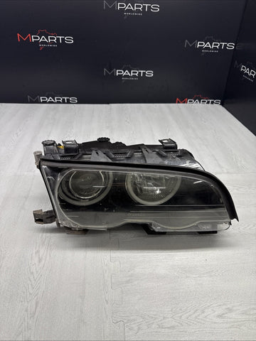BMW 02-06 E46 M3 RIGHT HEADLIGHT XENON 1305621772 OEM + Halos