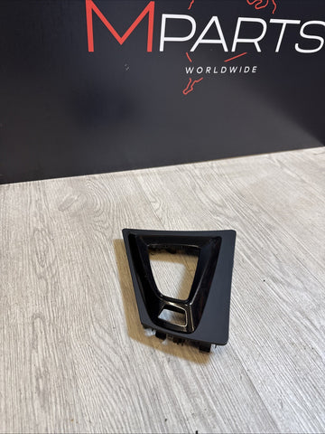 15-20 BMW F80 F82 F83 M3 M4 Center Dome DCT Shift Shifter Plate Painted Black