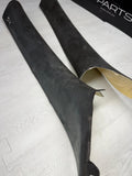 06-10 BMW E63 M6 COUPE Interior A-Pillar Trim Panel Pair L&R  ALCANTARA Set OEM