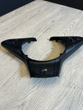 BMW E60 M5 M6 STEERING WHEEL TRIM 650i 550i 530i 535i 528i 650i 645i 635i OEM