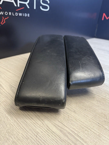 08-13 BMW E90 E92 E93 M3 Black Leather Armrest Arm Rest Slide