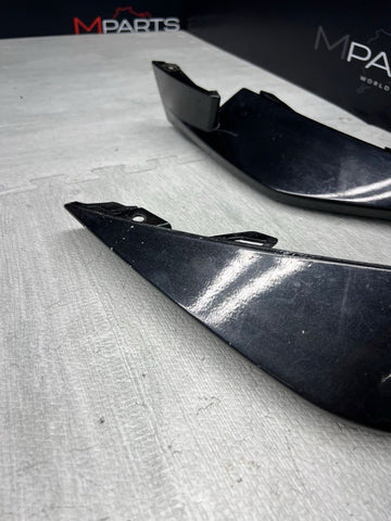 21-25 BMW G80 G82 G83 M3 M4 OEM Gloss Black Front Bumper Corner Splitters