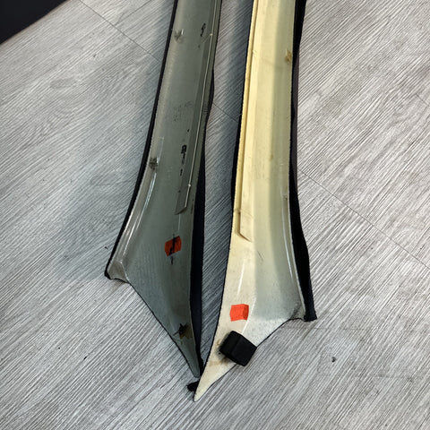 BMW E36 M3 95-99 Windshield A Pillar Trim Apron Cover Trim Set Front Right Left