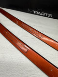 BMW 15-20 F82 M4 Coupe Exterior Roof Rails Trims Drip Mouldings Sakhir Orange