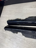 01-06 BMW E46 M3 Rocker Panel Side Skirts OEM Carbon Black *Notes*