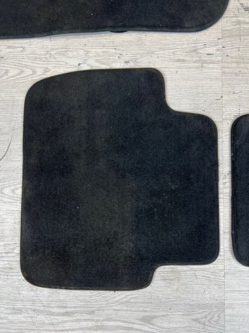 Used Genuine 2008-2011 BMW E90 M3 Carpets Floor Mats Black Front & Rear