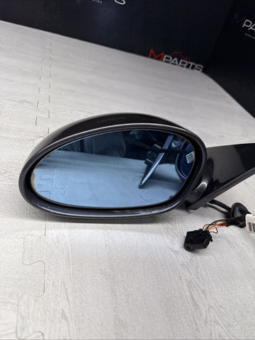 01-06 BMW E46 M3 Side View Door Mirrors Pair Steel Grey