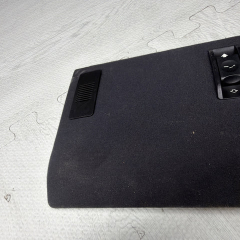 00-06 BMW E46 330Ci M3 Coupe Front Interior Overhead Sunroof Cover Black OEM