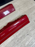 01-06 BMW E46 M3 Rocker Panel Side Skirts OEM Imola Red
