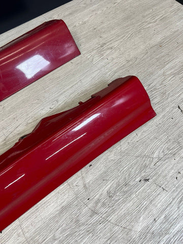 01-06 BMW E46 M3 Rocker Panel Side Skirts OEM Imola Red