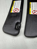 98-02 BMW Z3M Z3 M COUPE SUN VISOR VISORS SET BLACK